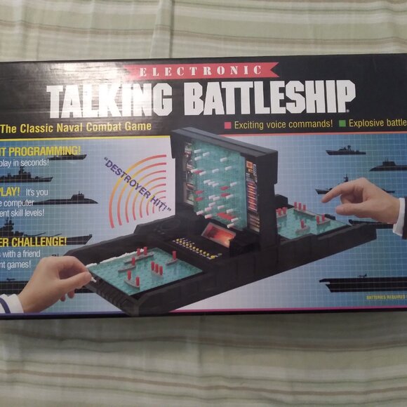 Electronic Talking Battleship from 1989 - Picture 1 of 7